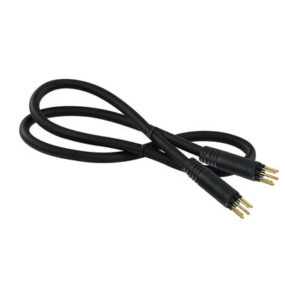 Cable de motor industrial de varios pines blindado 16AWG 6FT para motores de máquinas CNC con conectores de cobre (estilo JST)