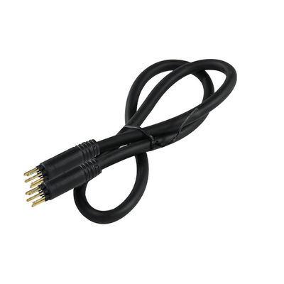 Cable de motor industrial de varios pines blindado 16AWG 6FT para motores de máquinas CNC con conectores de cobre (estilo JST)