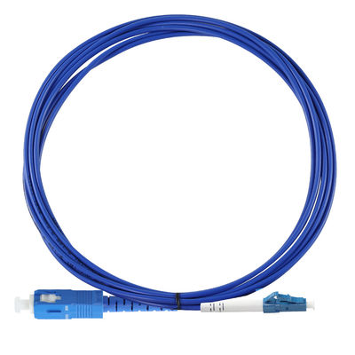 Cable de conexión de fibra óptica SC a LC - Cable de conexión dúplex para aplicaciones monomodo o multimodo en centros de datos y FTTx