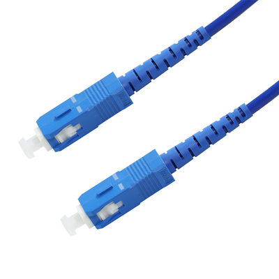 Cable de conexión de fibra óptica SC a SC monomodo multimodo para FTTH Data Center