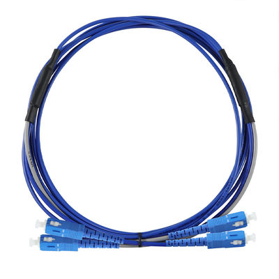 Cable de conexión de fibra óptica SC a SC monomodo multimodo para FTTH Data Center