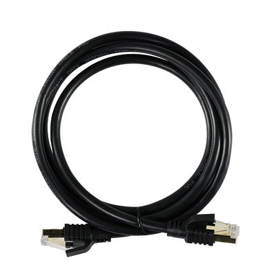 Cable Ethernet blindado S/FTP 40 Gbps de oro RJ45