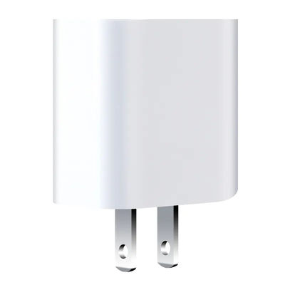 Cargador de pared USB-C de 2 pines Adaptador de alimentación de CA compacto con salida tipo C, carga rápida de 30W para teléfono, tableta, cámara