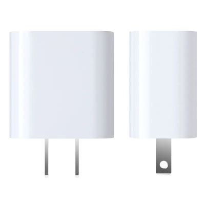 Cargador de pared USB-C de 2 pines Adaptador de alimentación de CA compacto con salida tipo C, carga rápida de 30W para teléfono, tableta, cámara