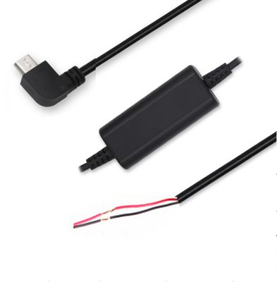Cable elevador USB hembra o Micro USB (ángulo recto) a pinza de cocodrilo / cable estañado / terminal, 5V a 9V/12V para bricolaje
