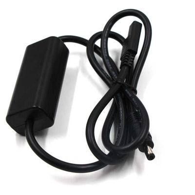 Cable de alimentación elevador SAE a CC 5,5x2,1 mm - Adaptador convertidor de 5 V a 12 V para panel solar, batería, LED, uso de enrutador