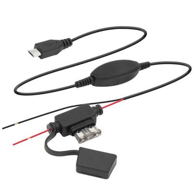 Cable de paso abajo micro USB de 5V a 3.3V/3.7V con fusible en línea