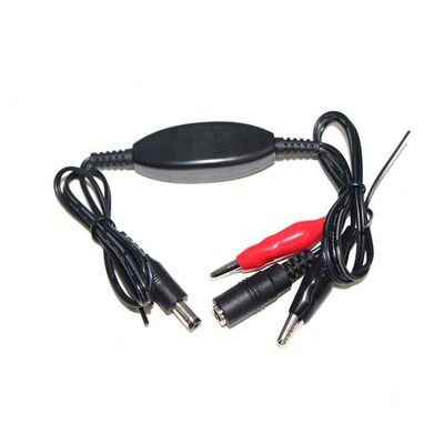 Cable de alimentación de 12 V de clip de cocodrilo a corriente continua de 5,5x2,1 mm para tiras LED