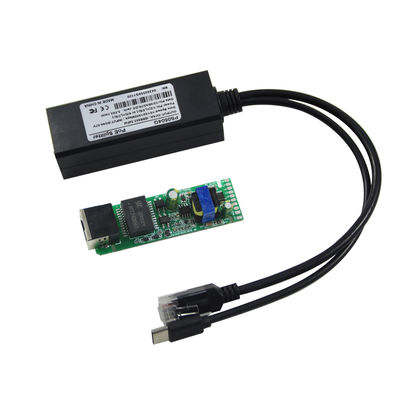 PoE Splitter con salida USB-C- 48V a 5V / 9V / 12V Convertidor de energía por Ethernet para tabletas, teléfonos, Raspberry Pi, dispositivos USB-C