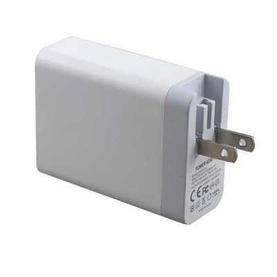 Cargador de pared de doble puerto de 45W con USB-C y USB-A