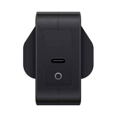 Cargador de pared USB-C de 100W con enchufe estadounidense – Adaptador de alta potencia de 2 clavijas para portátil, tableta, teléfono, dispositivos Tipo-C (Entrada 100–240V)