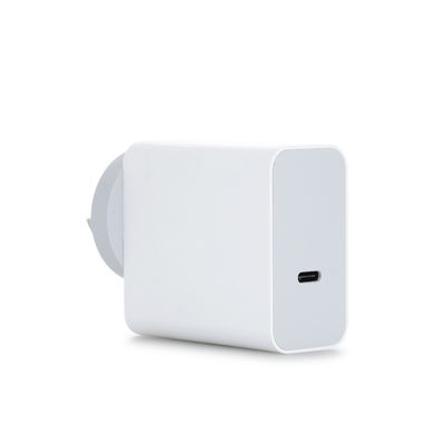 Cargador de pared USB-C de 2 pines AU, adaptador de corriente de salida de alta velocidad de 60W para portátil, tableta, teléfono móvil