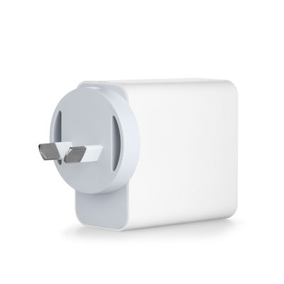 Cargador de pared USB-C de 2 pines AU, adaptador de corriente de salida de alta velocidad de 60W para portátil, tableta, teléfono móvil
