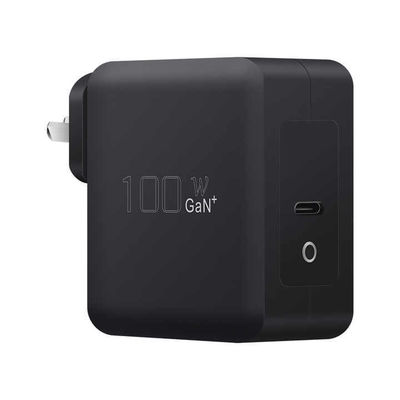 Cargador de pared USB-C de 2 pines AU, adaptador de corriente tipo C de salida de alta velocidad de 100 W para portátil, tableta, dispositivo móvil
