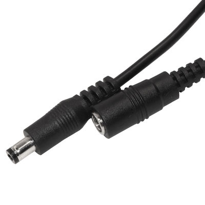 Cable de conexión macho DC a cable con extremos estañados 5.5x2.1mm para fuente de alimentación de 12V