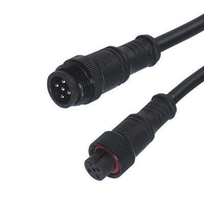 Cable de extensión de alimentación CC macho a hembra de 4 pines y 5 pines 12V 24V