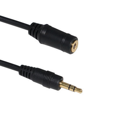 Cable de extensión de audio estéreo de 3,5 mm de macho a macho compatible con auriculares, altavoces de coche, teléfonos y reproductores de MP3