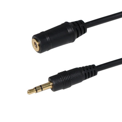 Cable de extensión de audio estéreo de 3,5 mm de macho a macho compatible con auriculares, altavoces de coche, teléfonos y reproductores de MP3