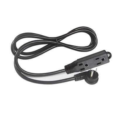 Cable de extensión de alimentación de enchufe único NEMA 5-15P 125V 13A