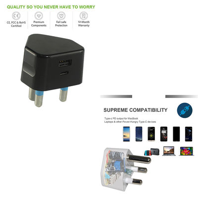 Sudáfrica Sudáfrica Cable de carga 5V 9V 12V de conexión a USB-C