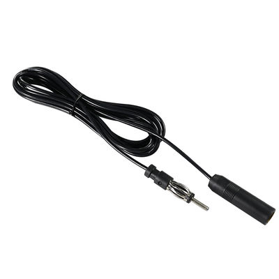 Cable de extensión de antena de coche, macho a hembra DIN para estéreo AM FM