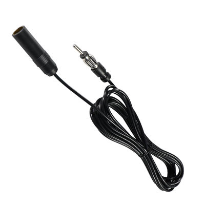 Cable de extensión de antena de coche, macho a hembra DIN para estéreo AM FM