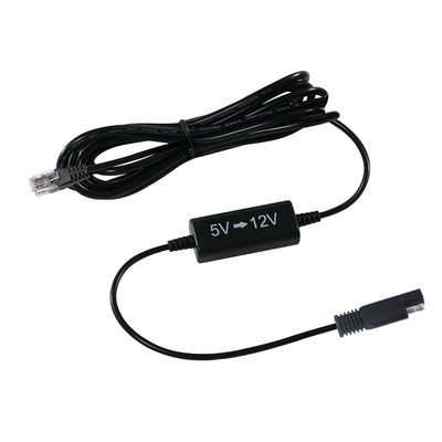 RJ45 a SAE Cable de alimentación de paso a paso-puerto Ethernet a SAE Conector Cordón de refuerzo de potencia para dispositivos de salida 5V / 9V / 12V DC