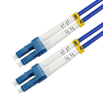 LC a LC Duplex OM3 Cable de parche de fibra multimodo 50/125μm