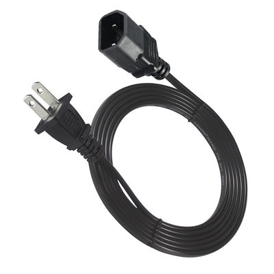 NEMA 1-15P a IEC C18 Cordón de alimentación para adaptadores y proyectores de computadoras portátiles