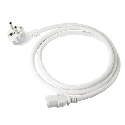Cable de alimentación EU Schuko a IEC C13 250V 10A Negro