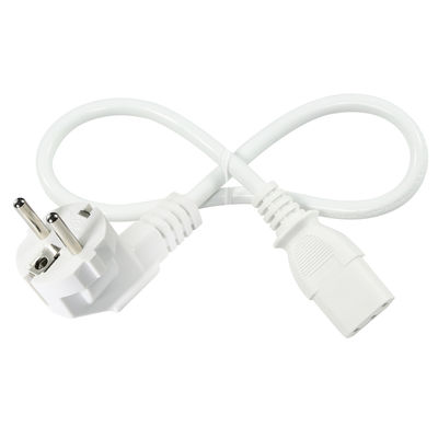 Cable de alimentación EU Schuko a IEC C13 250V 10A Negro