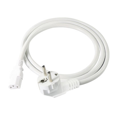 Cable de alimentación EU Schuko a IEC C13 250V 10A Negro