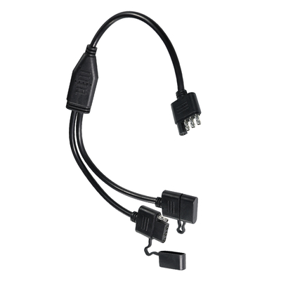 1.2 M longitud conductor de 3 vías y luz de separación de remolque arnés de cableado para remolque RV camión sistema de luz de cola LED