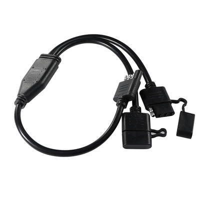 1.2 M longitud conductor de 3 vías y luz de separación de remolque arnés de cableado para remolque RV camión sistema de luz de cola LED