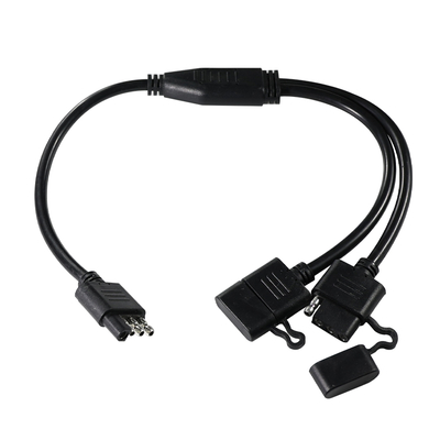 1.2 M longitud conductor de 3 vías y luz de separación de remolque arnés de cableado para remolque RV camión sistema de luz de cola LED