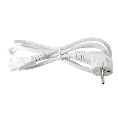 Cable de alimentación EU Plug a IEC C5 - Cable de CA europeo de 2 pines para adaptador de portátil, notebook, proyector, conector Cloverleaf de 2.5A 250V