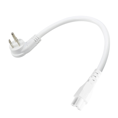 Cable de alimentación NEMA 5-15P a IEC C5 Cloverleaf - Cable de CA de 3 clavijas de EE. UU. para adaptador de portátil, notebook, impresora, 125 V 10 A