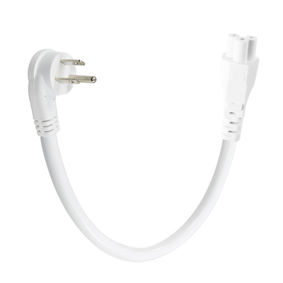 Cable de alimentación NEMA 5-15P a IEC C5 Cloverleaf - Cable de CA de 3 clavijas de EE. UU. para adaptador de portátil, notebook, impresora, 125 V 10 A