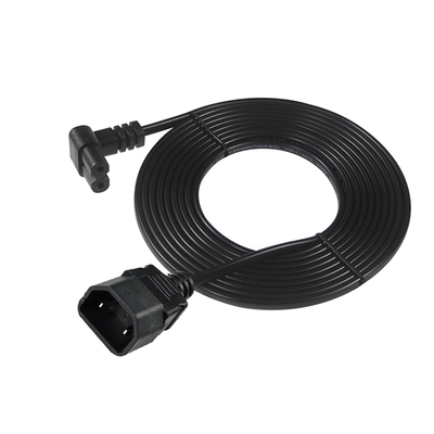 Cable de alimentación C7 a C18 en ángulo recto para electrodomésticos pequeños