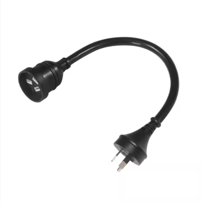 Cable de extensión australiano de 3 clavijas 10A/15A con cable de PVC aprobado por SAA