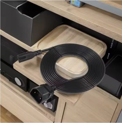 Ángulo derecho C7 a C18 Cordón de alimentación de mujer a mujer 10A 250V