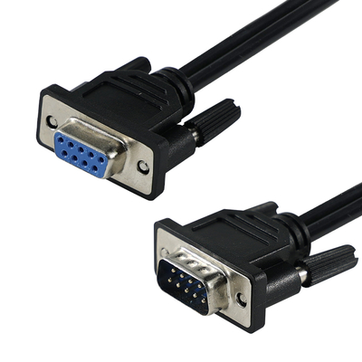 Cable de extensión serie RS232 DB9 macho a hembra para CNC PLC