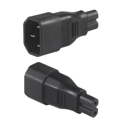 Adaptador de corriente IEC C14 a C7 para portátil, DVD, PS2