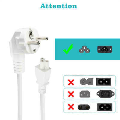 Cable de alimentación CEE 77 EU a C5 hembra, 0,75 mm, PVC, cobre