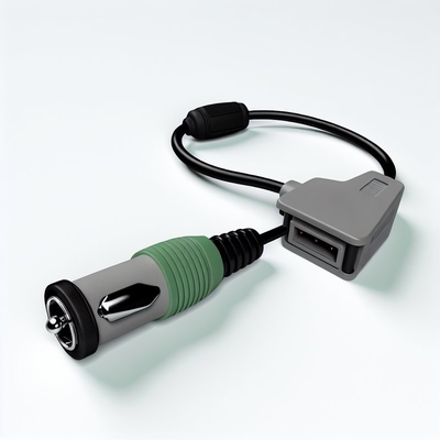 Cable de conversión de 5V a 12V USB a CC para el banco de alimentación del enrutador