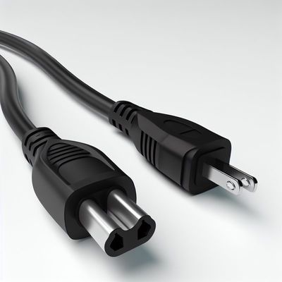 Cable de alimentación para portátil de 10 pies C7 no polarizado para equipos de oficina