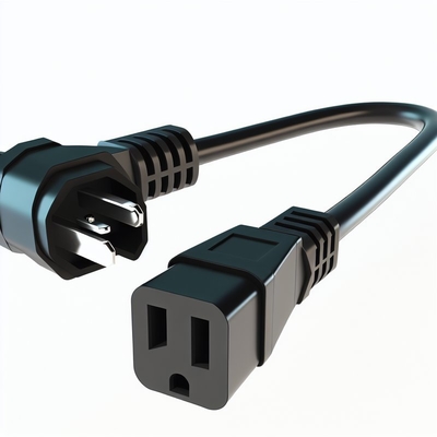 Cable de extensión de alimentación C13 a C13 en ángulo recto para monitor de servidor PDU