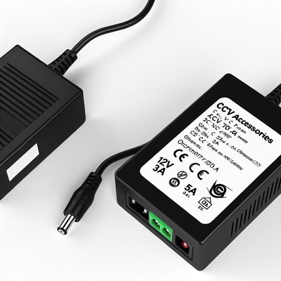 Adaptador de energía 12V aprobado por la SAA para accesorios de CCTV