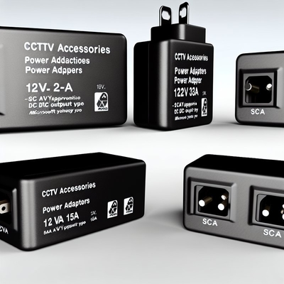 Adaptador de energía 12V aprobado por la SAA para accesorios de CCTV