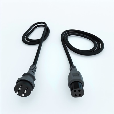 Cable de alimentación IEC C19 a C20, 1,5 m, cubierta de PVC, 220 V, enchufe EU
